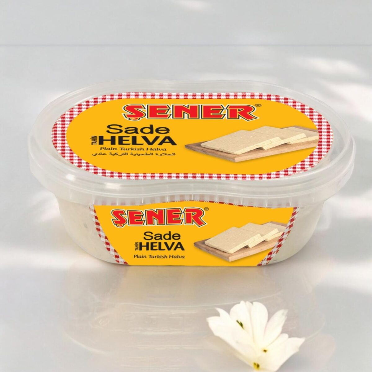Şener Helva 300 Gr Sade Plastik Kutu-Şh0049 - Görsel 2