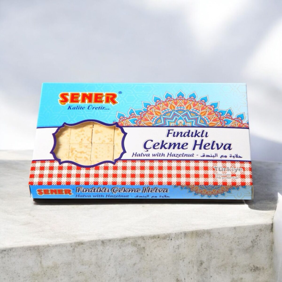 Şener Çekme Helva 200 Gr Fındıklı - Görsel 4