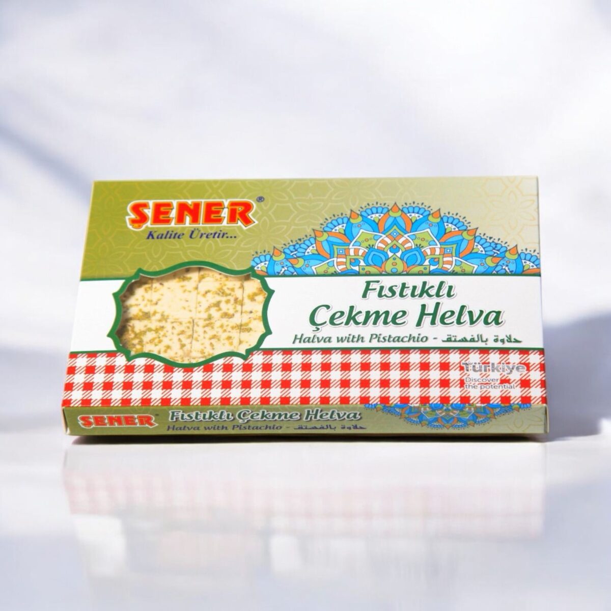 Şener Çekme Helva 200 Gr Antep Fıstıklı - Görsel 1