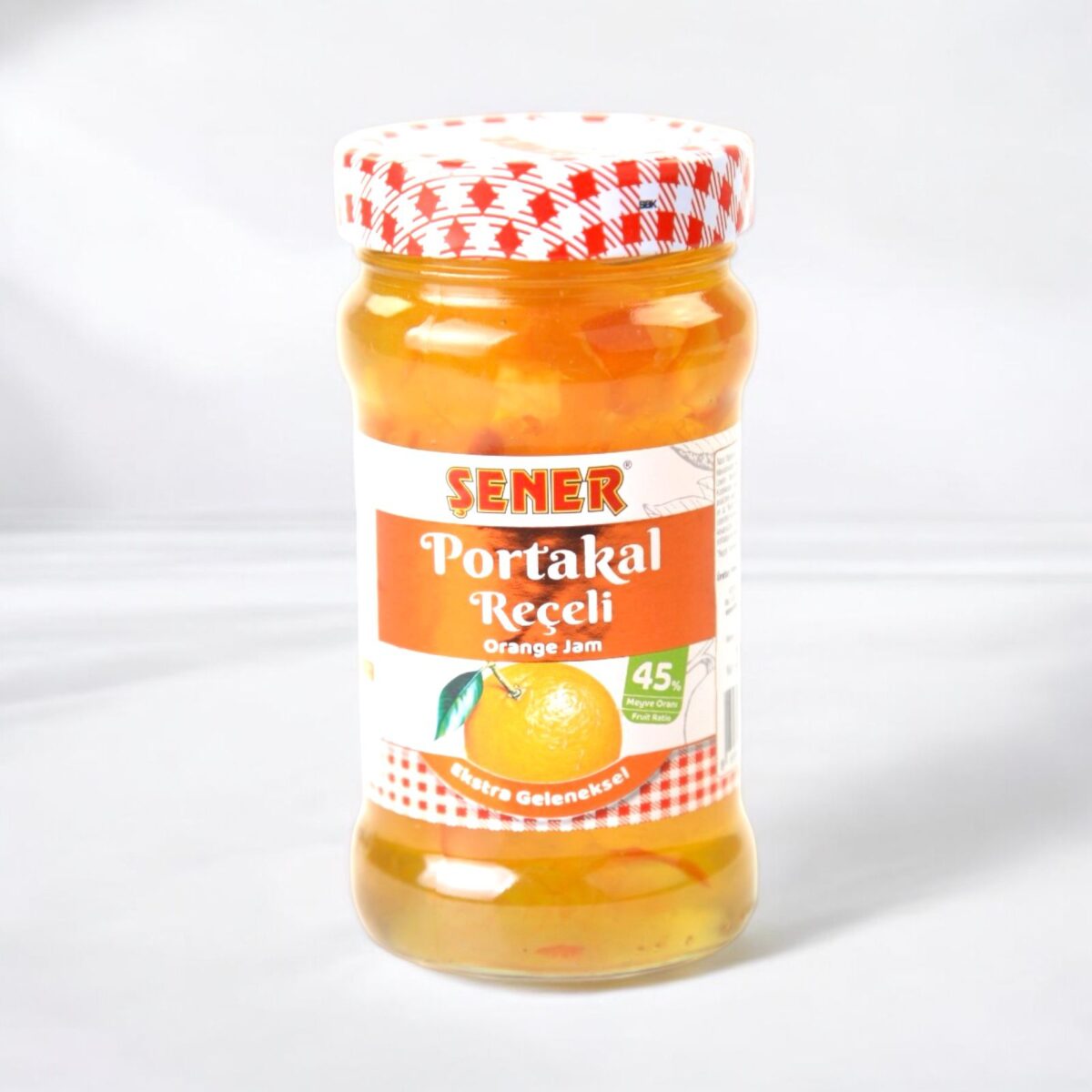 Şener Reçel 380 Gr Portakal % 45 Meyve - Görsel 1