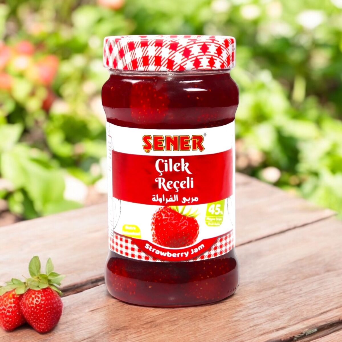 Şener Reçel 380 Gr Çilek % 45 Meyve - Görsel 2
