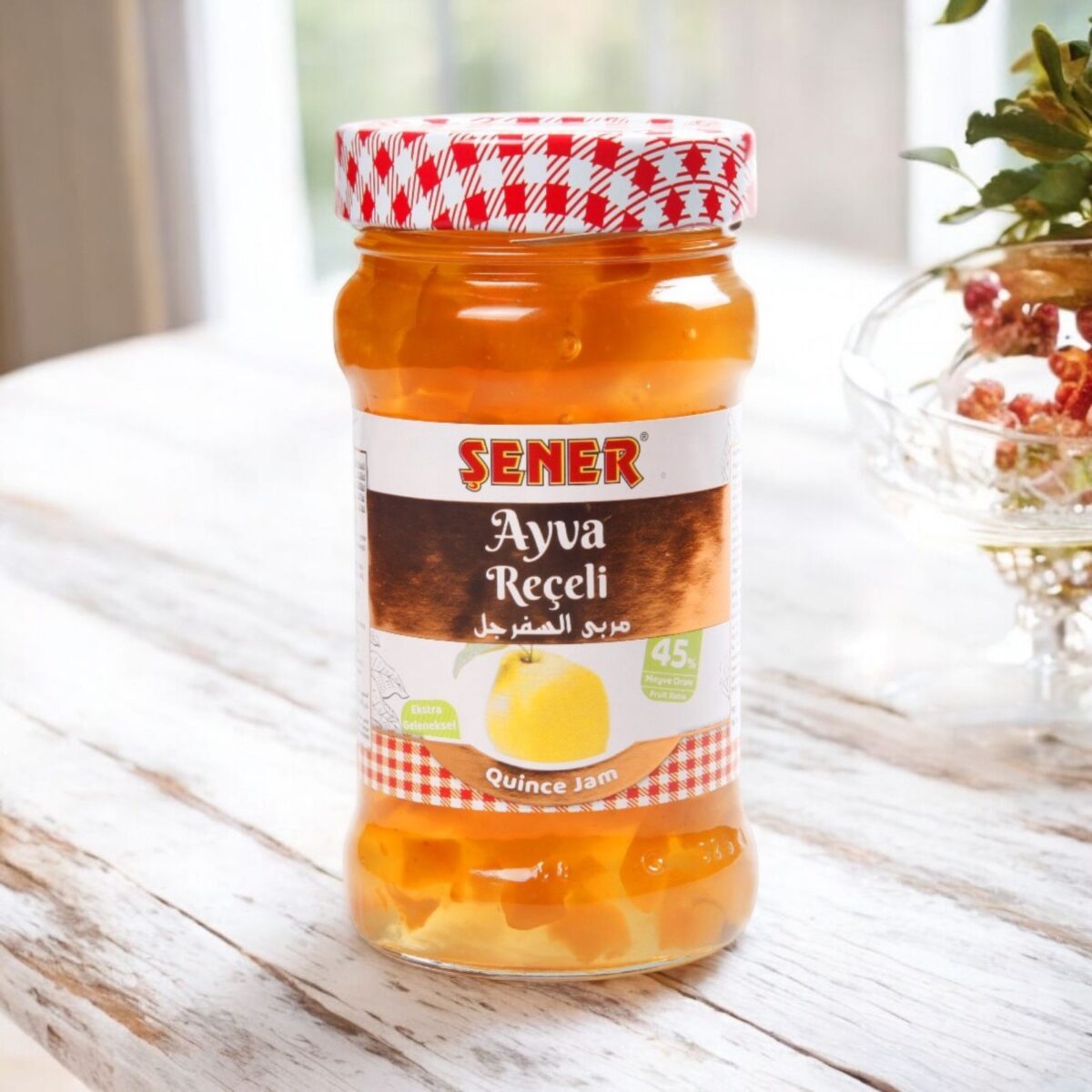 Şener Reçel 380 Gr Ayva % 45 Meyve - Görsel 2