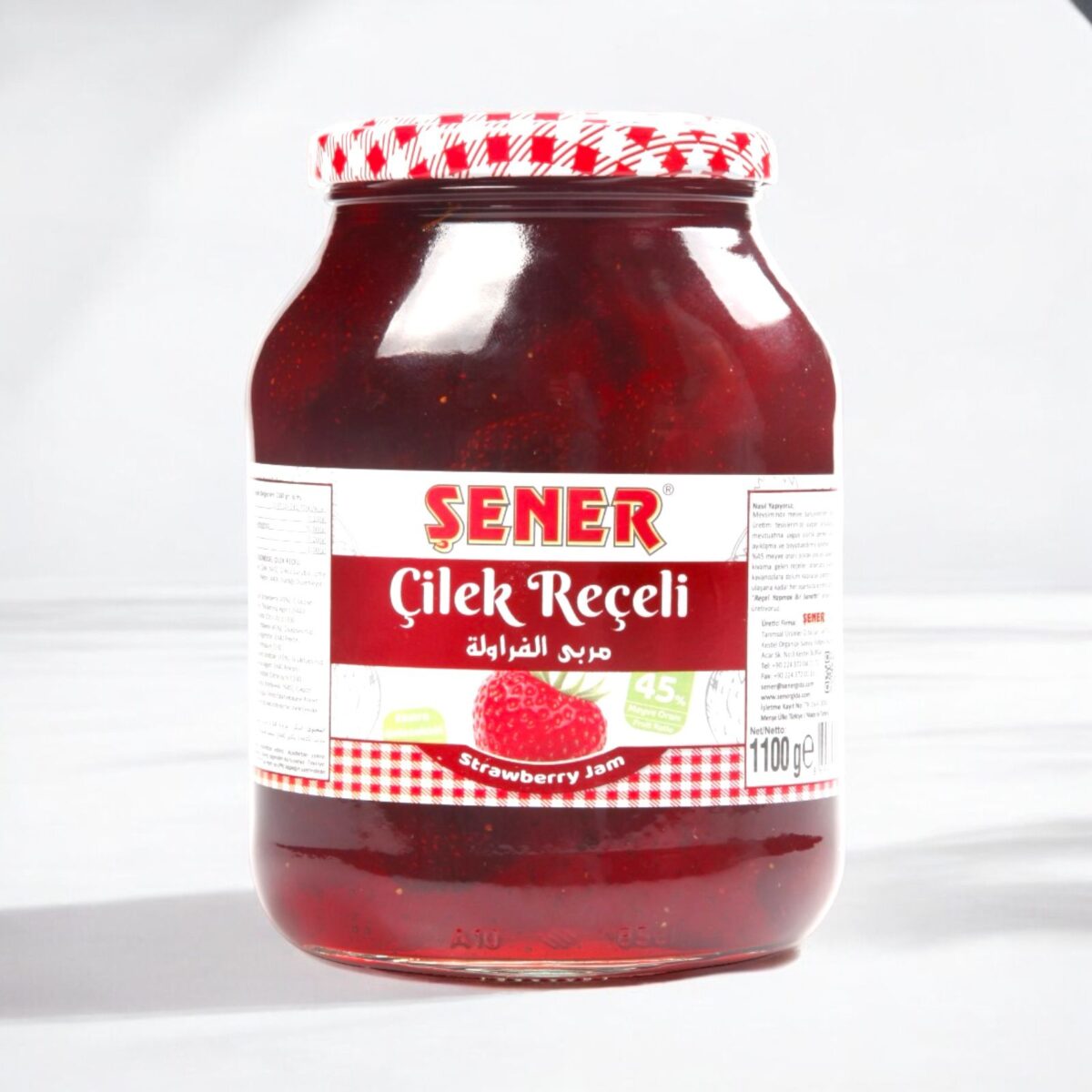 Şener Reçel 1000 Gr Çilek % 45 Meyve - Görsel 3