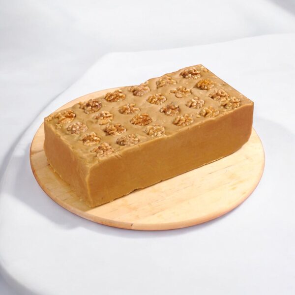 Şener Yazlık Helva Exstra Cevizli Karamelli 5 Kg Blok