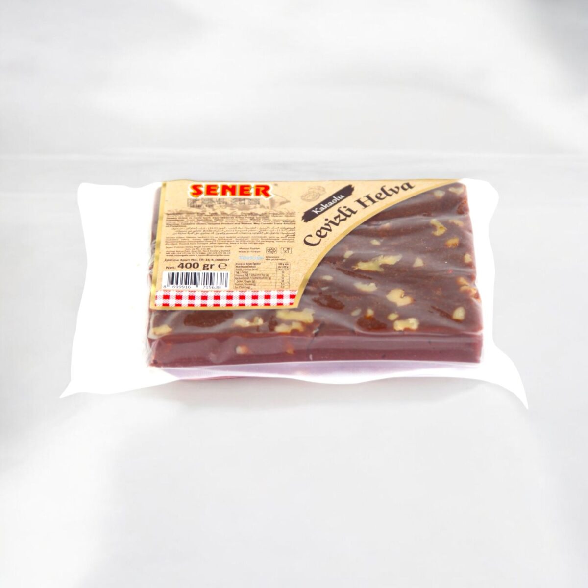 Şener Helva 400 Gr Cevizli Kakaolu Mevsim Vakum Amb. - Görsel 1