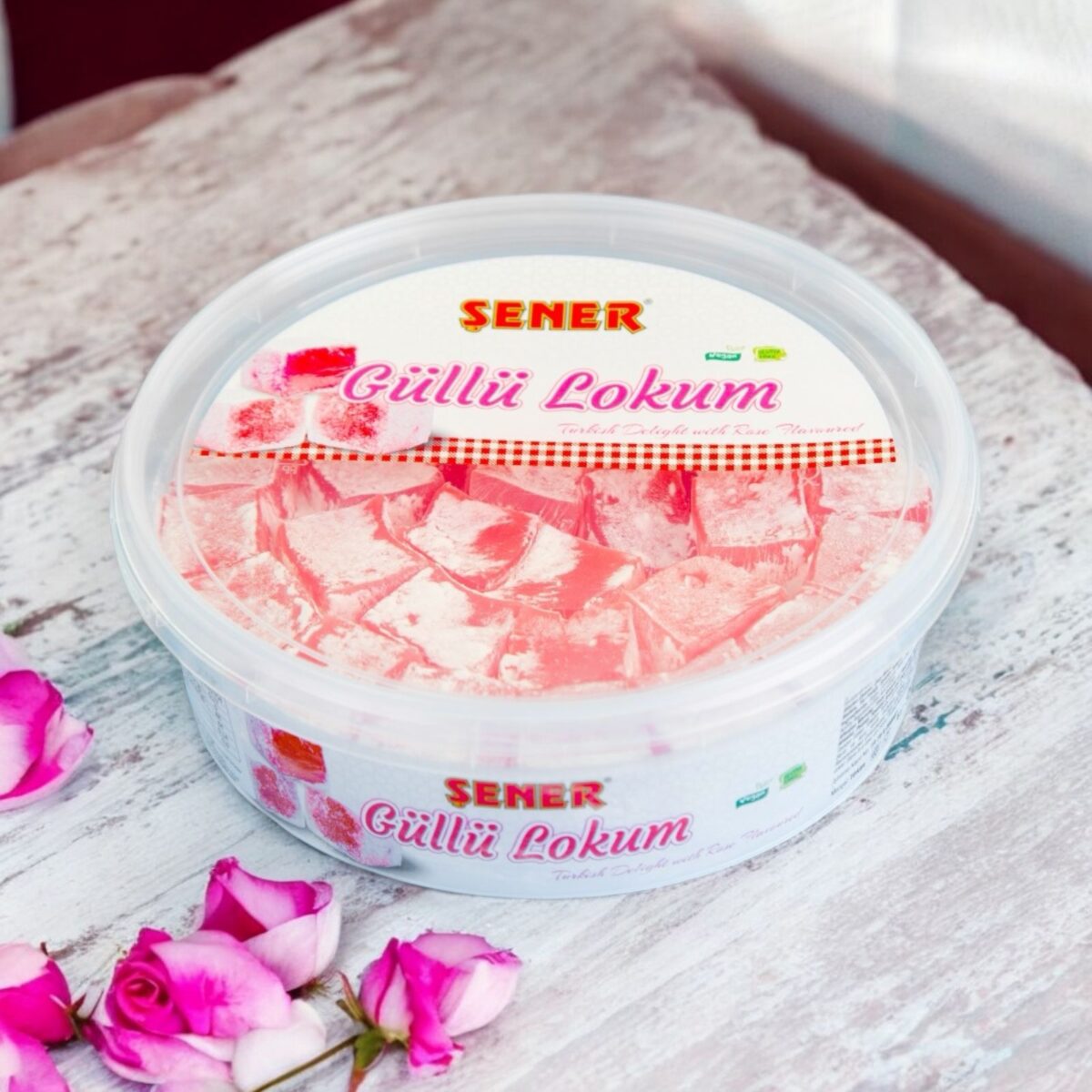 Şener Lokum 950 Gr Güllü - Görsel 2