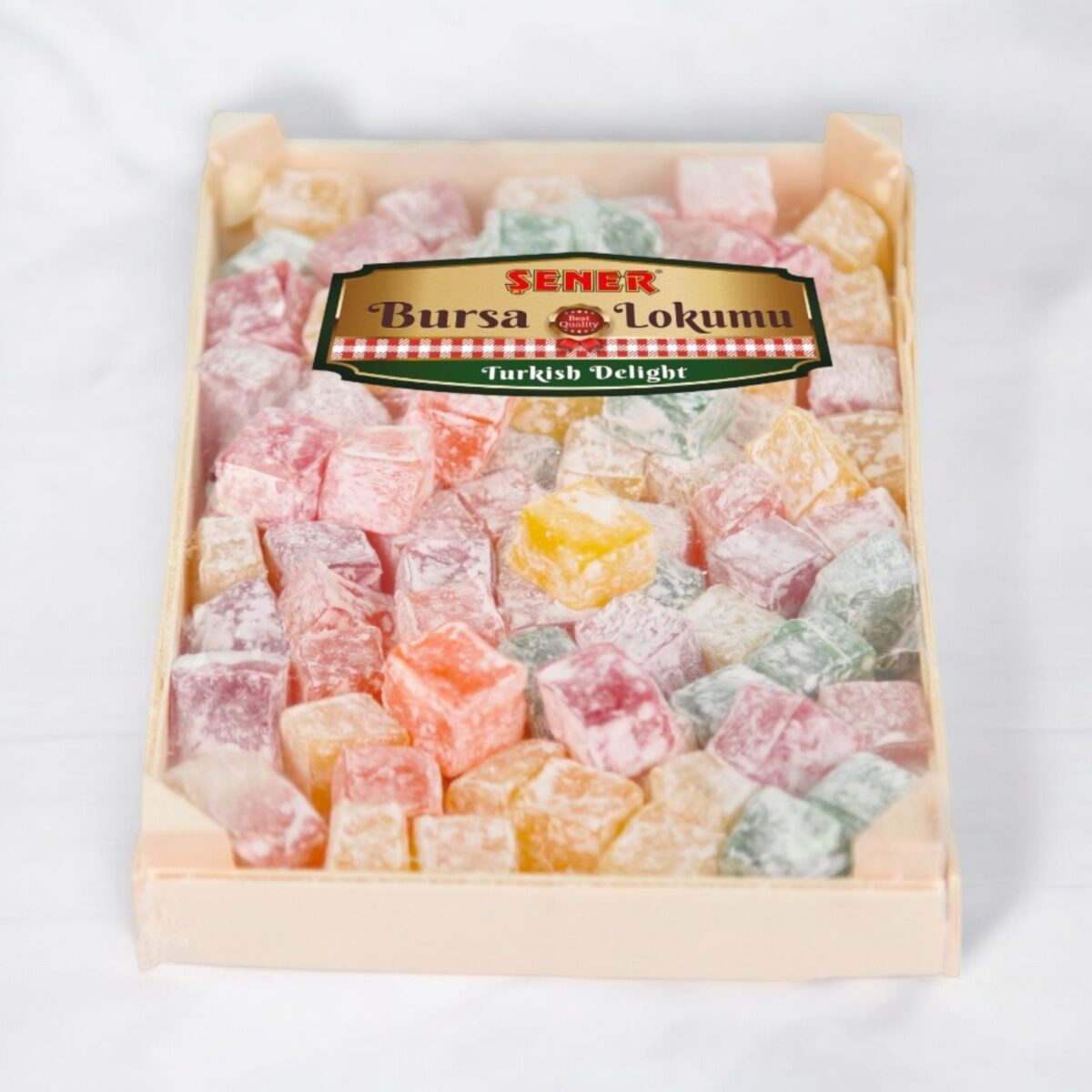 Şener Lokum 400 Gr Kuş (Pişmiş) Sandık - Görsel 1