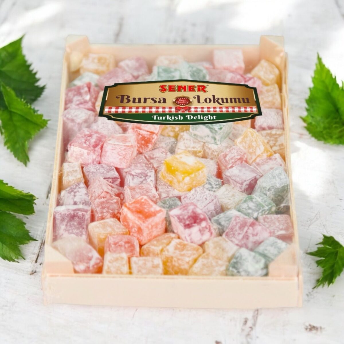 Şener Lokum 400 Gr Kuş (Pişmiş) Sandık - Görsel 2