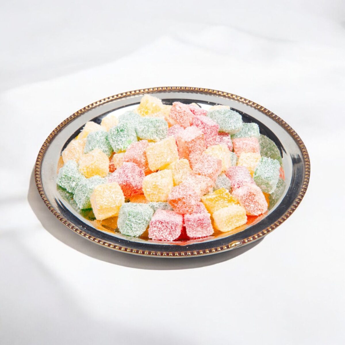 Şener Lokum 3 Kg Kuş (Pişmiş) Pudralı - Görsel 1