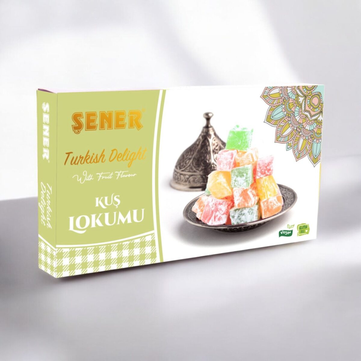 Şener Lokum 275 Gr Kuş Hediyelik - Görsel 1