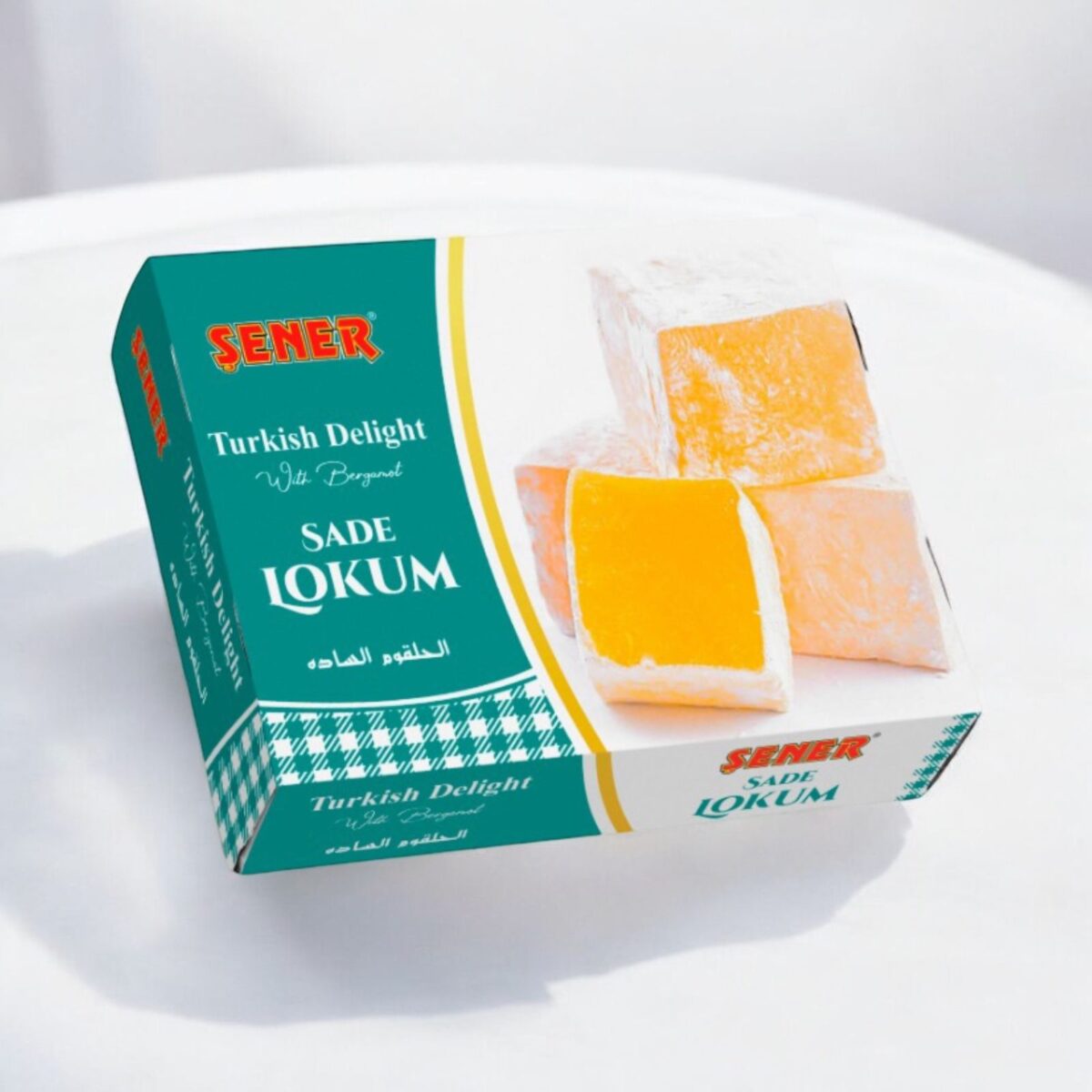 Şener Lokum 1 Kg Sade Hediyelik - Görsel 1