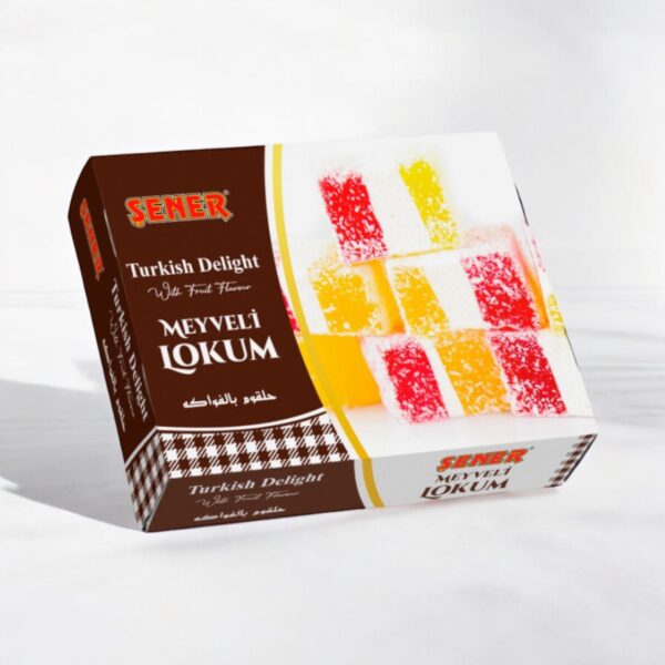 Şener Lokum 1 Kg Meyveli Hediyelik