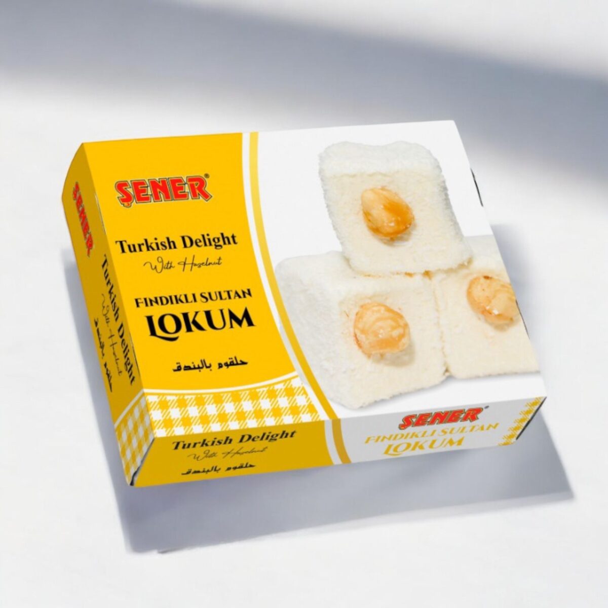 Şener Lokum 1 Kg Fındıklı Hediyelik - Görsel 1