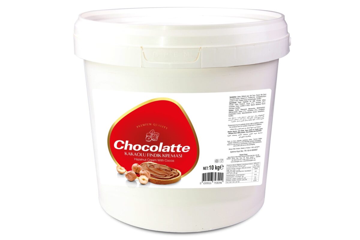 Chocolatte 10 Kg Kakaolu Fındık Krema - Görsel 1