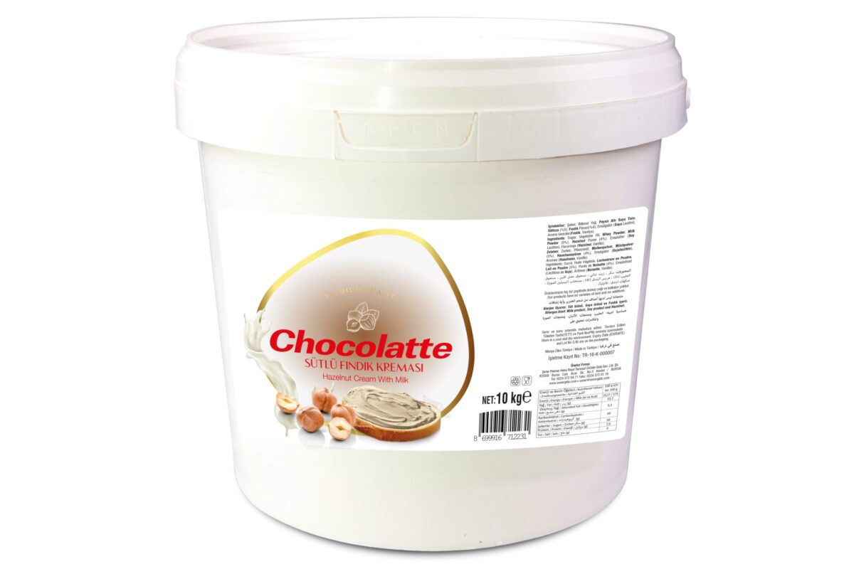 Chocolatte 10 Kg Sütlü Fındık Krema - Görsel 1