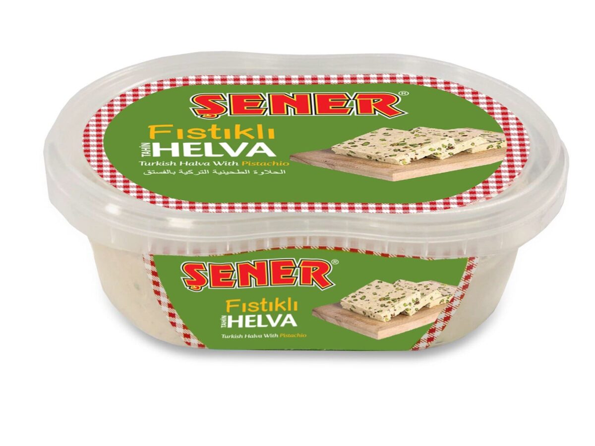 Şener Helva 300 Gr Fıstıklı Plastik Kutu - Görsel 3