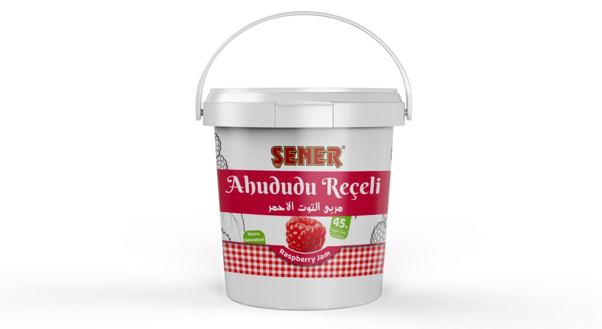 Şener Reçel 10 Kg Ahududu % 45 Meyve - Görsel 3