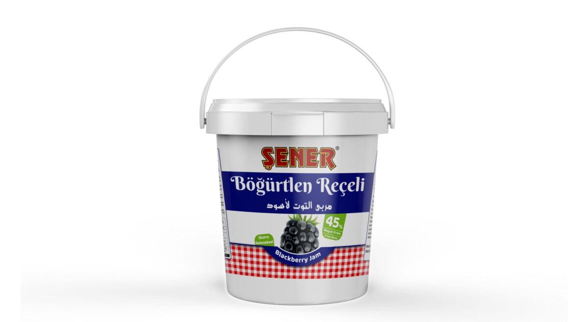 Şener Reçel 10 Kg Böğürtlen % 45 Meyve - Görsel 3