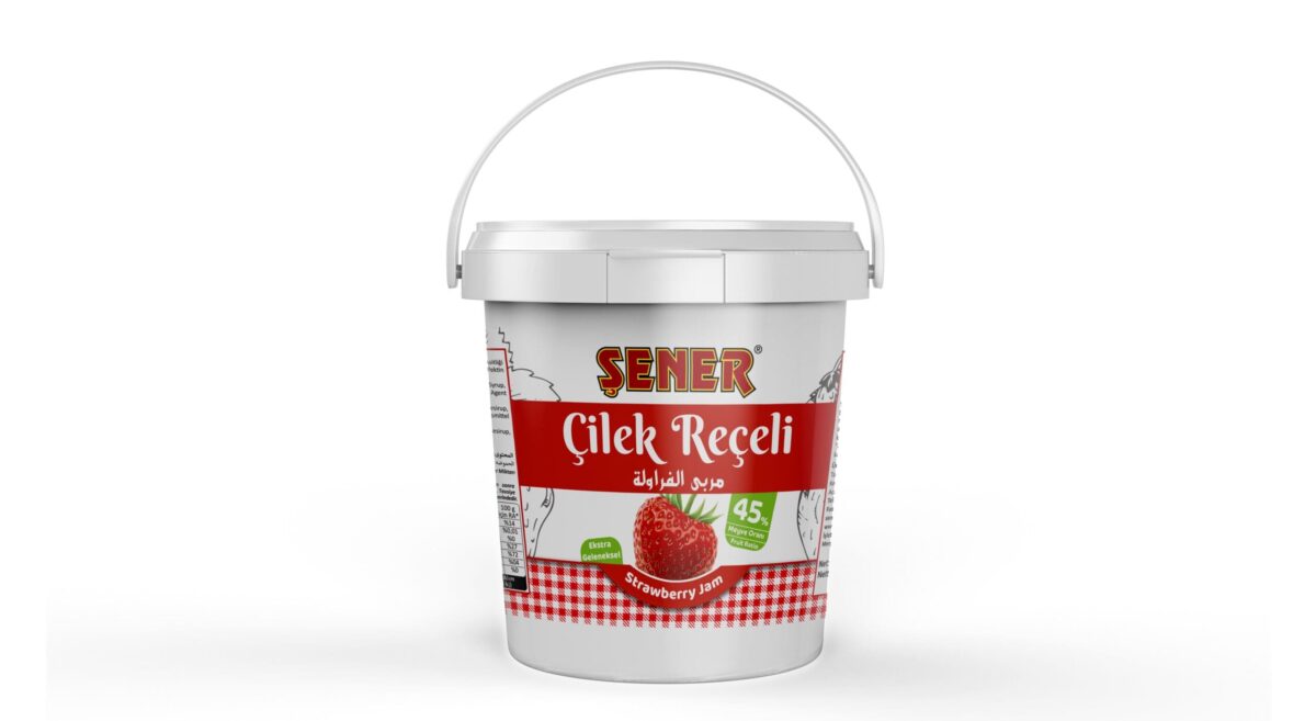 Şener Reçel 10 Kg Çilek % 45 Meyve - Görsel 3