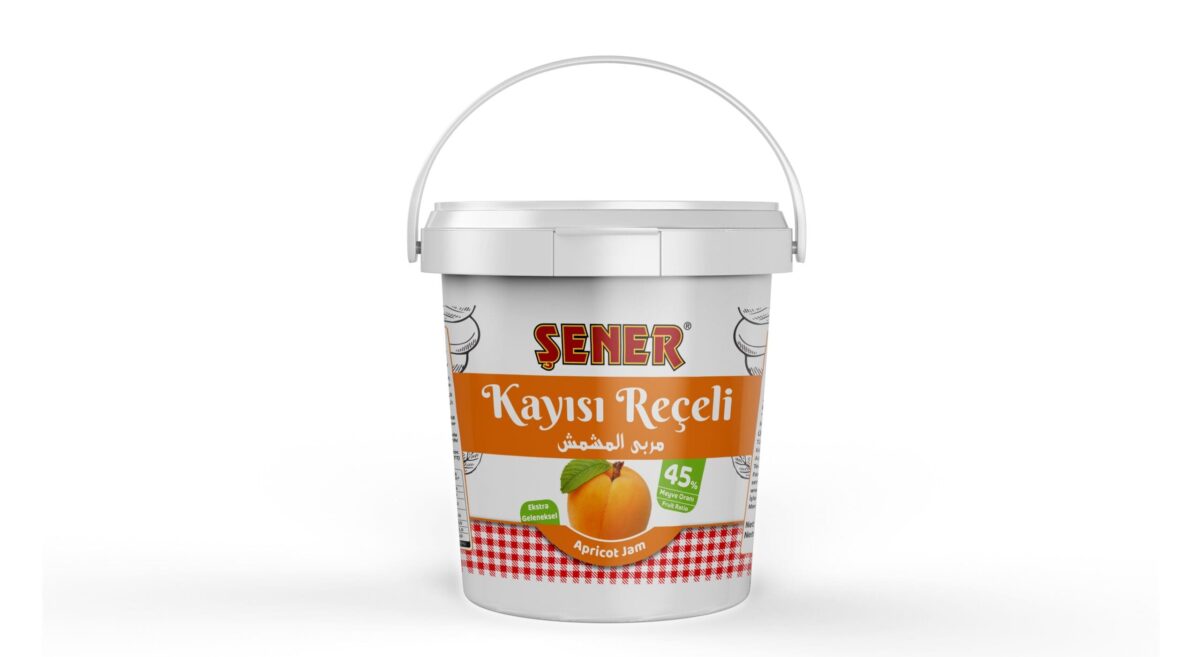 Şener Reçel 10 Kg Kayısı % 45 Meyve - Görsel 3