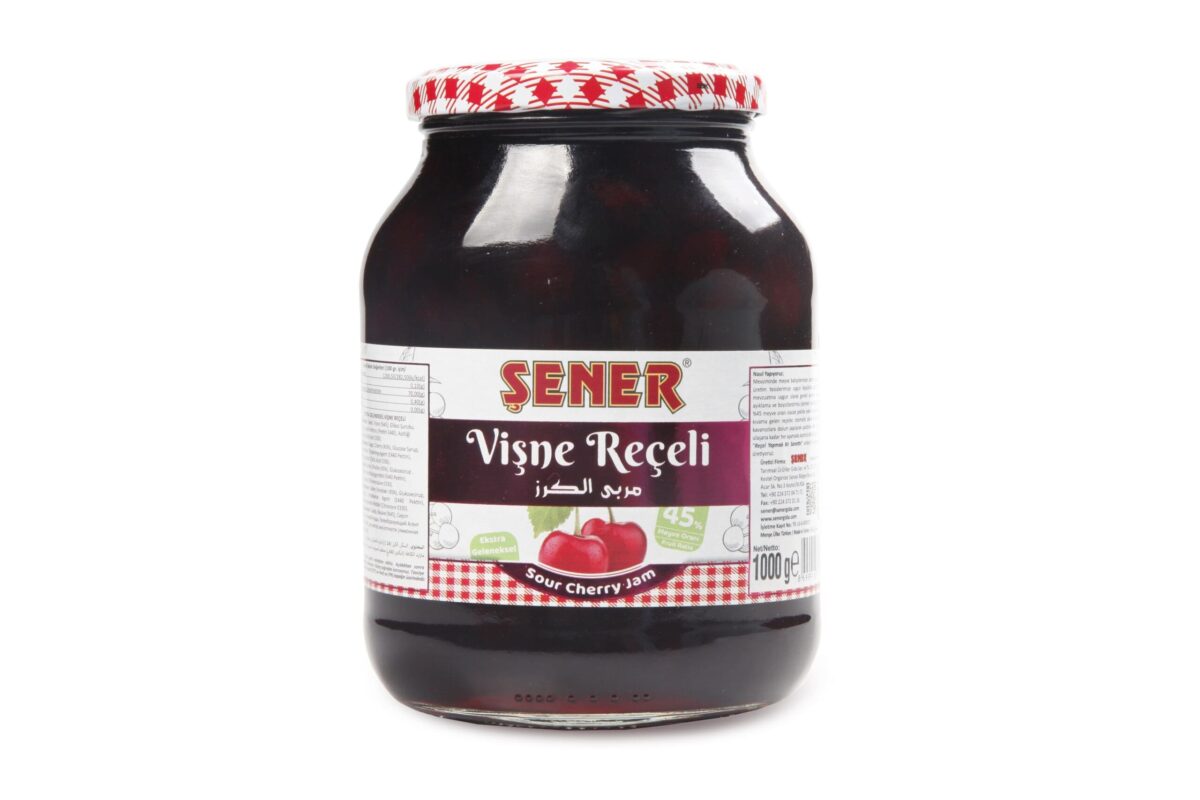 Şener Reçel 1000 Gr Vişne % 45 Meyve - Görsel 3