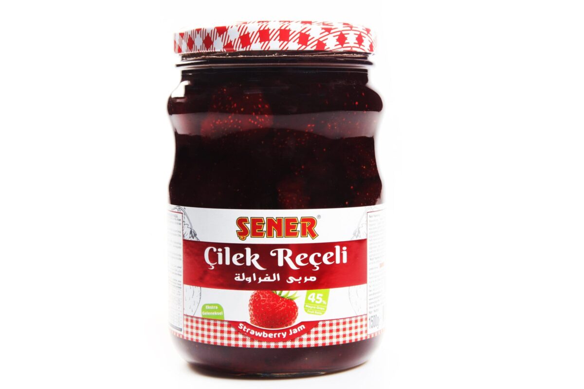 Şener Reçel 1500 Gr Çilek % 45 Meyve - Görsel 3