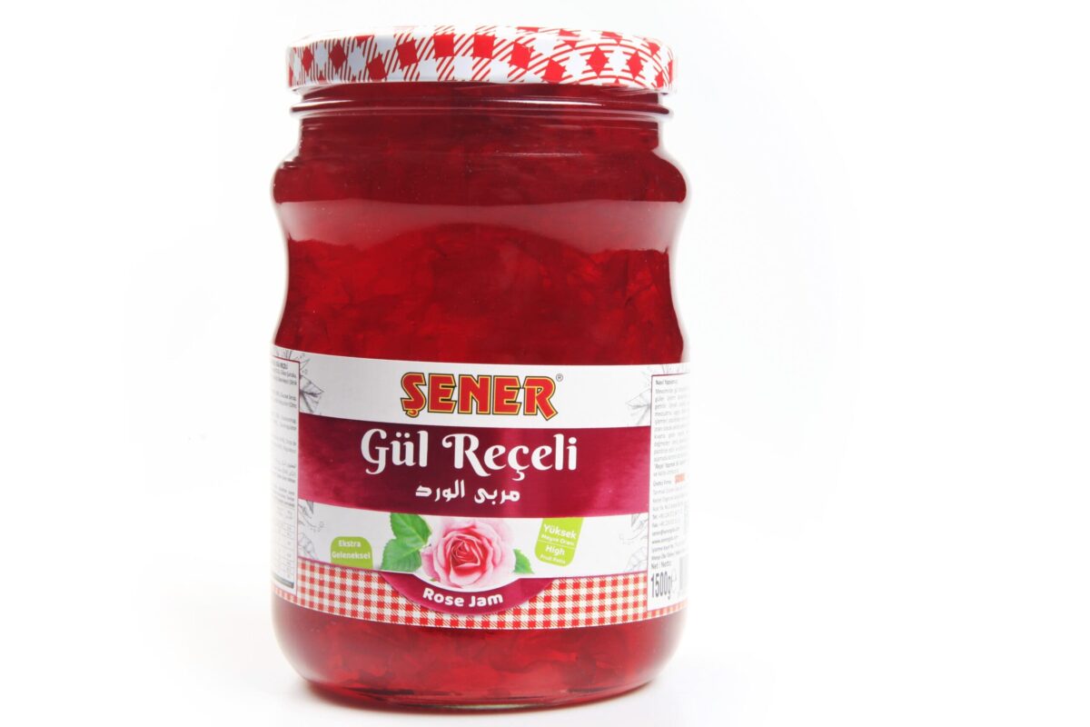 Şener Reçel 1500 Gr Gül % 45 Meyve - Görsel 3