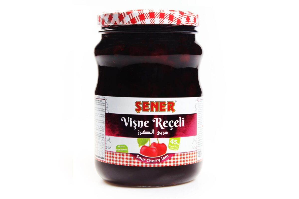 Şener Reçel 1500 Gr Vişne % 45 Meyve - Görsel 3