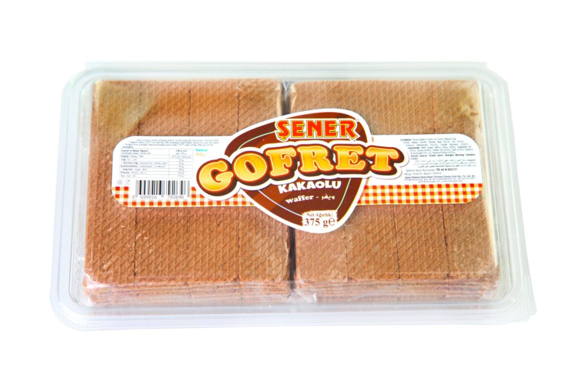 Şener Gofret 450 Gr Kakaolu (Pvc) - Görsel 3