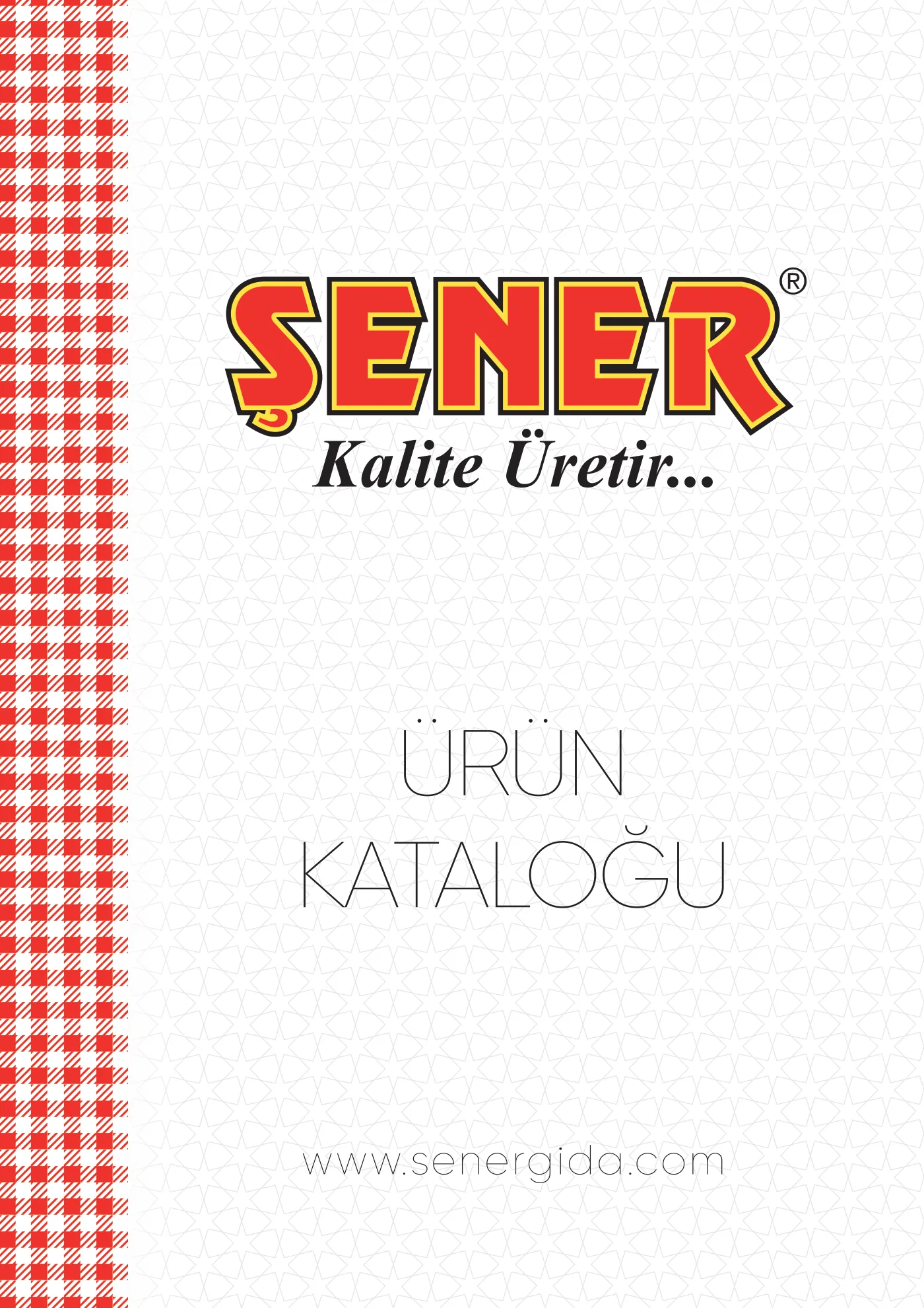 Şener Ürün Kataloğu 2026 kapağı